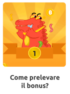 Come prelevare il bonus immediato senza deposito casino