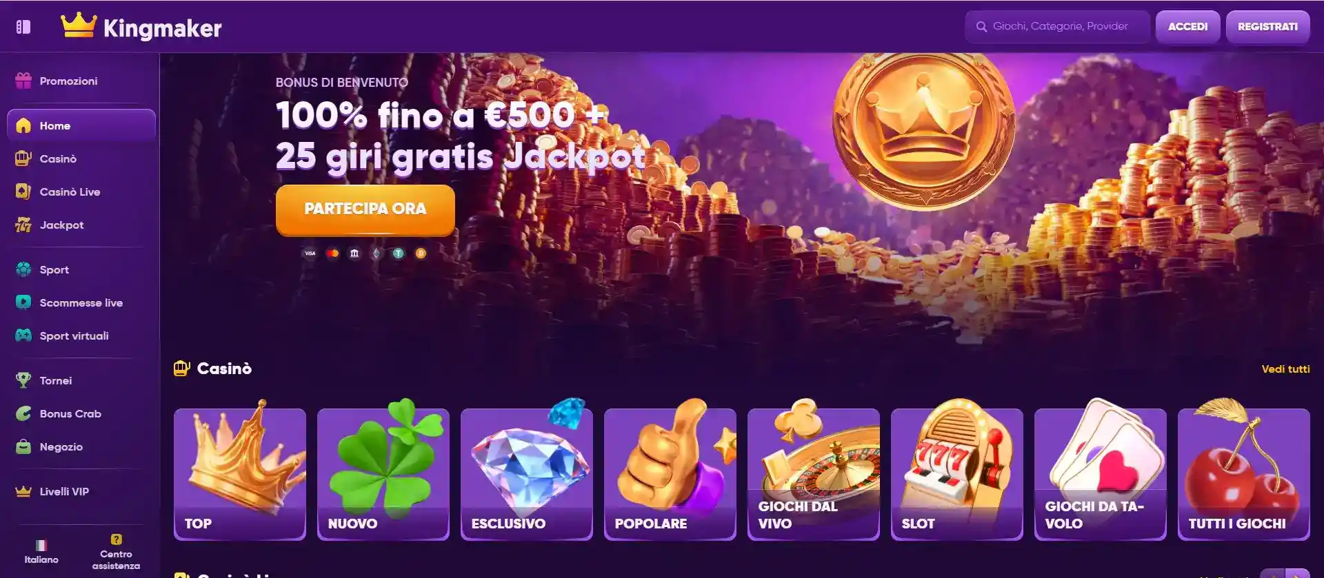 kingmaker casino